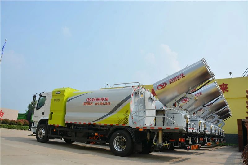 点赞丨跃迪新能源多功能抑尘车