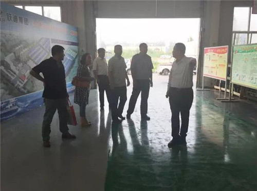  曹印忠大队长一行深入跃迪车间进行实地视察